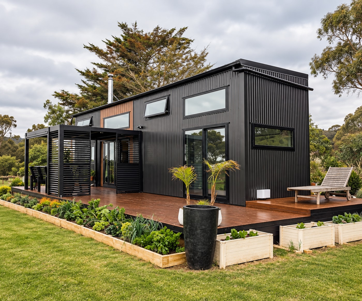 Yaşam Tiny modern Tiny House uygulaması